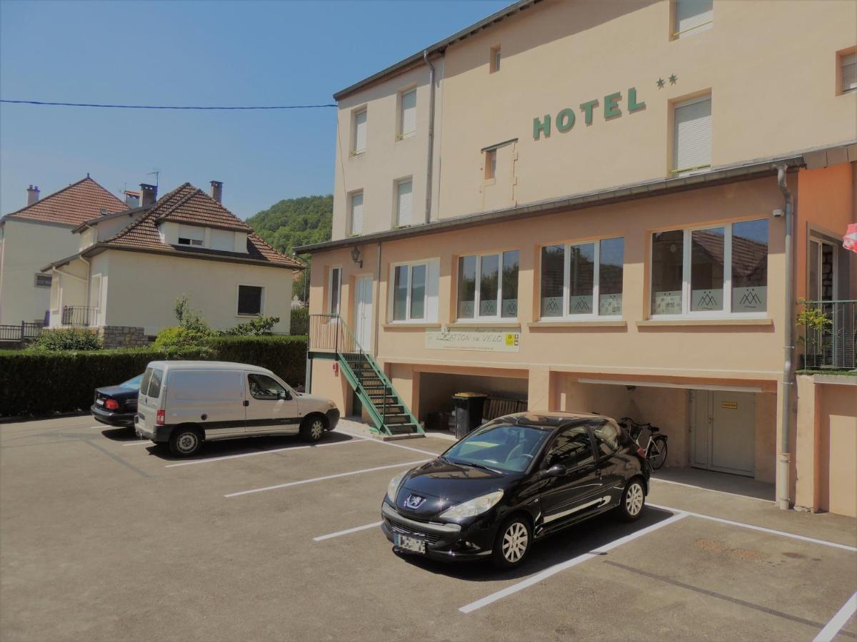Hôtel de La Vallée Ornans Exterior foto